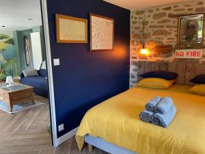 Maisons de vacances Gites d Izel N1 entre terre et mer pres d'un golf : photos des chambres