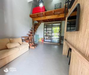 Loft a 300m da praia do Perequê