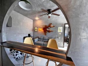 1BR Condo Steps from Sargasso-Free Beach in Puerto Morelos