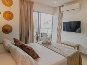 Oceanview Escape Pool, Jacuzzi & Gym in Bocagrande