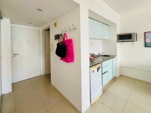 Studio with a view and balcony in Palermo