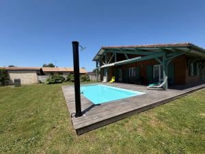 Maisons de vacances Villa landaise a 9km de l-Ocean : photos des chambres
