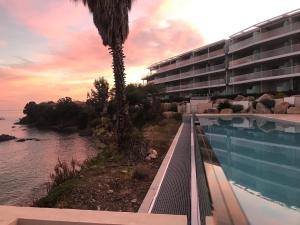 Appartements Haut standing- Face a la mer! 3 chambres-piscine semi olympique : photos des chambres