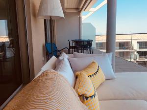 Appartements Haut standing- Face a la mer! 3 chambres-piscine semi olympique : photos des chambres