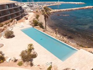 Appartements Haut standing- Face a la mer! 3 chambres-piscine semi olympique : photos des chambres