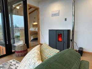 Moderna y acogedora casa estilo galpón