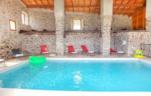 Lovely Home In Privas With Sauna