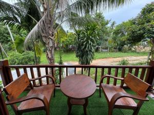 Tropical Wooden House