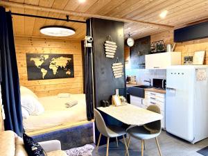 Maisons de vacances Le nid Cocon avec Spa prive au coeur de la nature avec sa mini ferme : photos des chambres