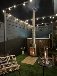 Maisons de vacances Le nid Cocon avec Spa prive au coeur de la nature avec sa mini ferme : photos des chambres