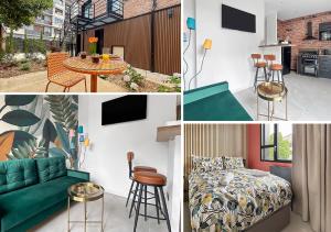 104 Studio lumineux avec terrasse à Grenoble - 3hvězdičkové hotely ve městě Grenoble