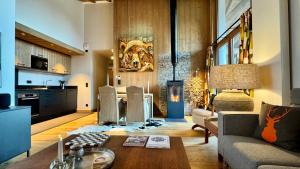 Luxury Penthouse With Mont Blanc Views In Megève