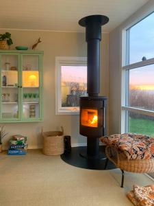 Elegant Pastels And Panorama View To Lystrup Beach