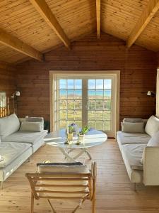 Log House In The First Row At The Sejerø Bay