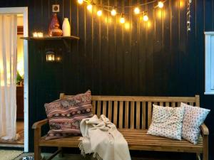 Classic Black And White House With Personal Style