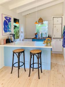 "Pasteldrømmen" At The Beach In Sonnerup