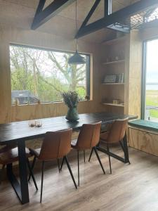 Modern Wooden House Near Halkær Bredning