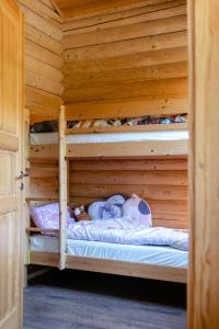 Authentic Log House Amid Evergreens In Vendsyssel