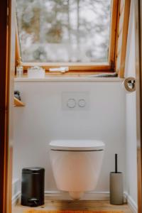 Half-Timbered House In The Middle Of The Forest