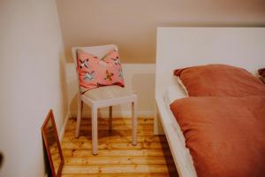 Half-Timbered House In The Middle Of The Forest