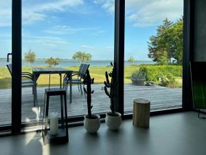 Fjord View In Modern Home In Thyholm