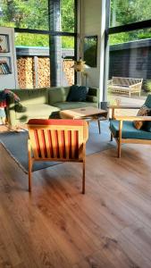 Modern House With Kayaks Near Mols Bjerge