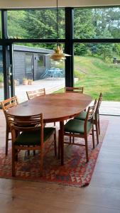 Modern House With Kayaks Near Mols Bjerge