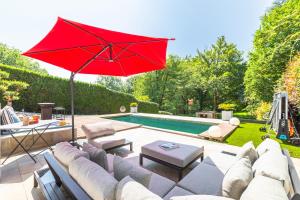Maisons de vacances Villa Basoa - Villa avec piscine a 10 min plages : photos des chambres