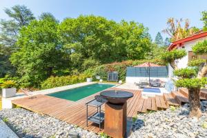 Maisons de vacances Villa Basoa - Villa avec piscine a 10 min plages : photos des chambres