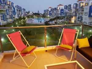 Grand appartement avec piscines