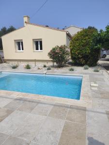 Maisons de vacances Maison Cardelines avec piscine privee : photos des chambres