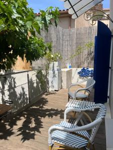 Villas Les galets bleus de Calvi : photos des chambres