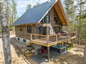 L'Inukshuk - Chalet en bois ave Spa