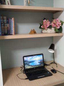 Window to the Castello a mare