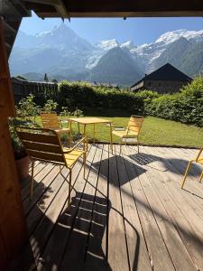 Le Chalet dAlice Vue MontBlanc