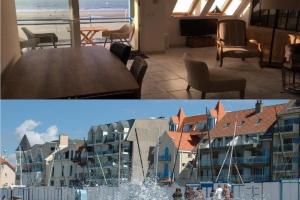 Appartements Appartement Villa St Georges a Wimereux au bord de l-eau , vue mer - 4 pers : photos des chambres
