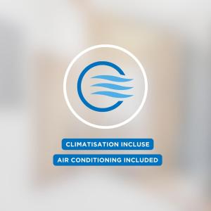 Villas Villa climatisee avec piscine et stationnements : photos des chambres