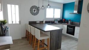 Appartement cosy avec vue mer