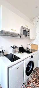 Grand studio avec terrasse - Gare - Metro - Wifi