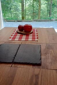 Loghouse cabin in the Kočevje forest