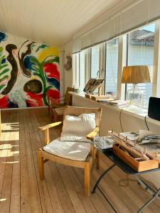 Panoramic View And Artistic Charm In Hundested