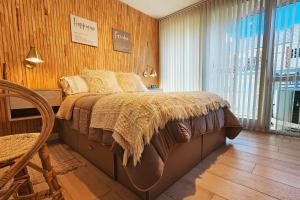 Depto Marina - Depto Edificio Royal Park Zona La Perla Con Vista al Mar y Amenities Para 4 PAX - Hola Sur