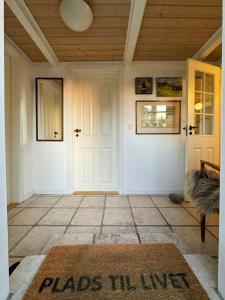 Historic Thatched House From 1750 In Husby