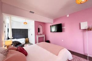 Appartements Studio rose & spa Pause bien-etre : photos des chambres