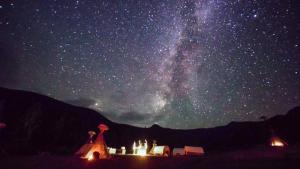Enjoy a "Weekend in the Wild" in a Conestoga Wagon