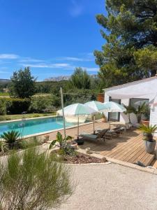 Villas Magnifique villa proche d Aix en Provence : photos des chambres