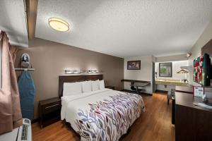 Superior King Room Non-Smoking room in Red Roof Inn Dallas - DFW Airport North
