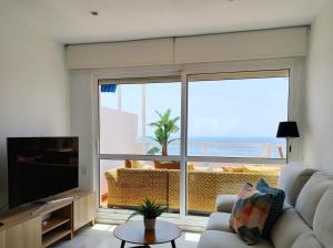 Oliveros Playa Suites, terraza exclusiva con vistas al mar