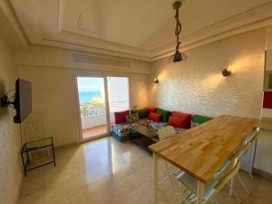 Apartment with view of Tarifa and Tangier Corniche 1 chambre