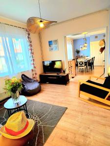 Maisons de vacances La Brainoise Maison familiale chaleureuse avec jardin et plage sauvage : photos des chambres